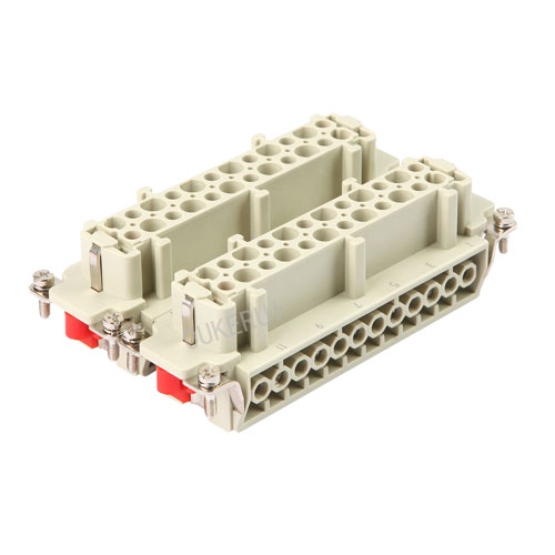 20 دبوس 16A 830V الثقيلة موصل أنثى إدراج